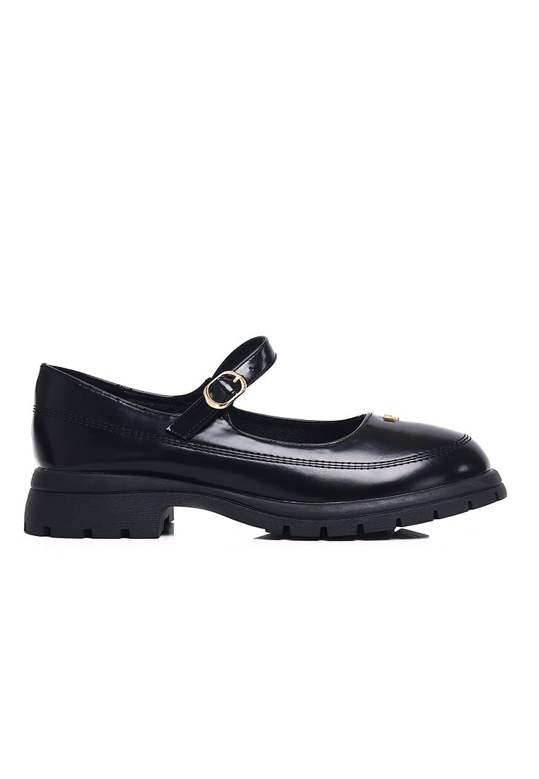 Adoy Mary Janes Ballerina & Flats (Black)