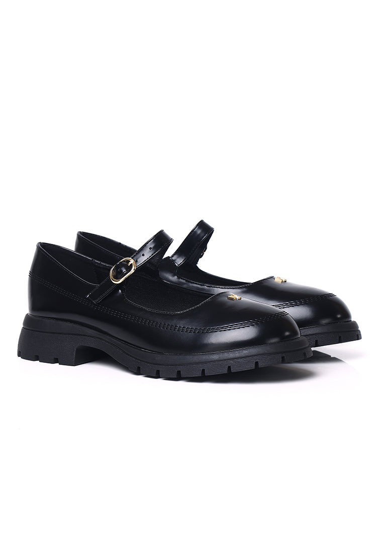 Adoy Mary Janes Ballerina & Flats (Black)