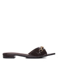 Beatrice Knot Slip Ons Ballerina & Flats (Espresso)