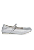 Maura Mary Jane Ballerina Flats (Silver)