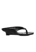 Parker Thong Wedges (Black)
