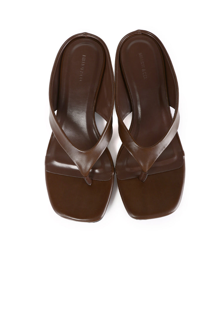Parker Thong Wedges (Brown)