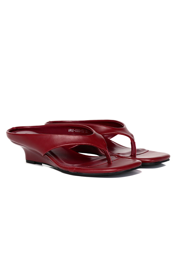 Parker Thong Wedges (Red)
