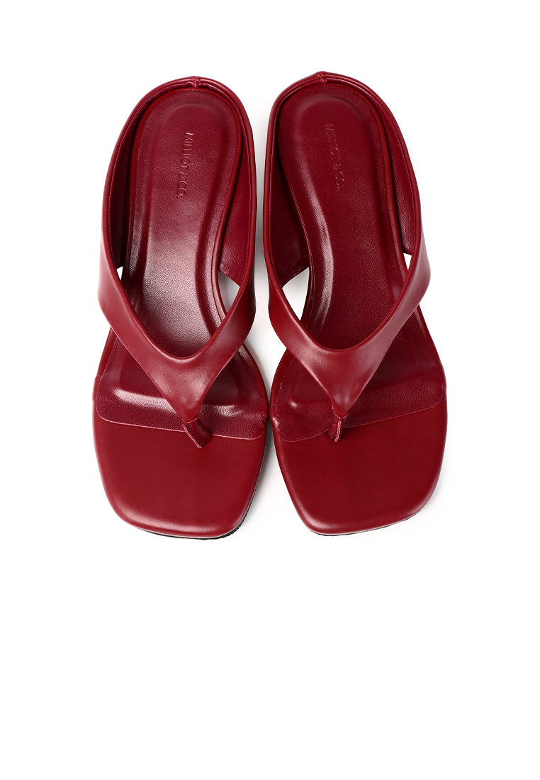 Parker Thong Wedges (Red)