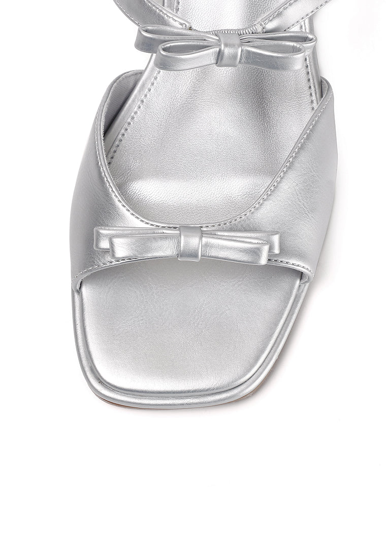 Angelica SlingBack Sandals (Silver)