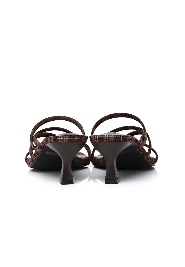 Gianna Strappy Heels (Espresso)