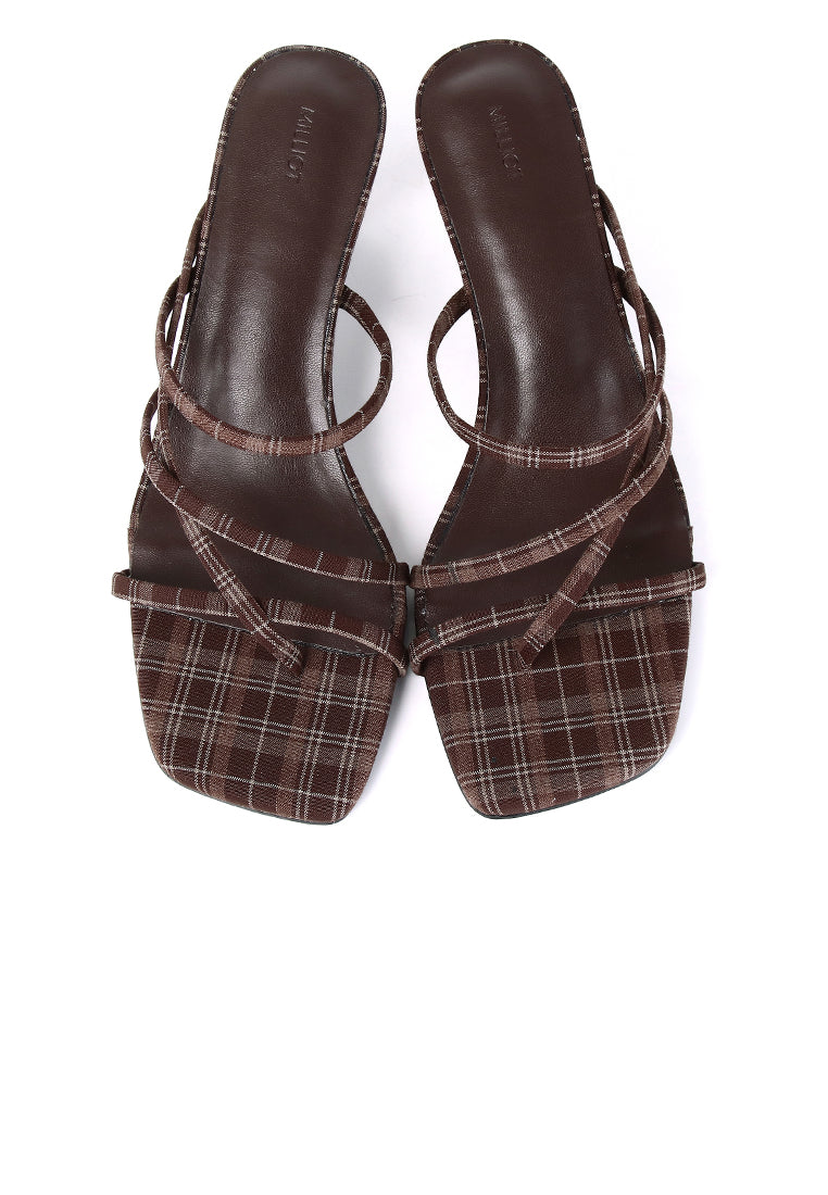 Gianna Strappy Heels (Espresso)