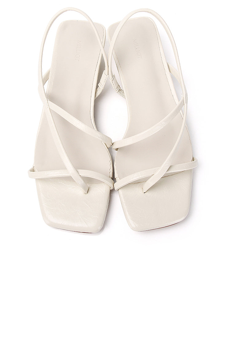 Rem Strappy Heels Heels (Beige)