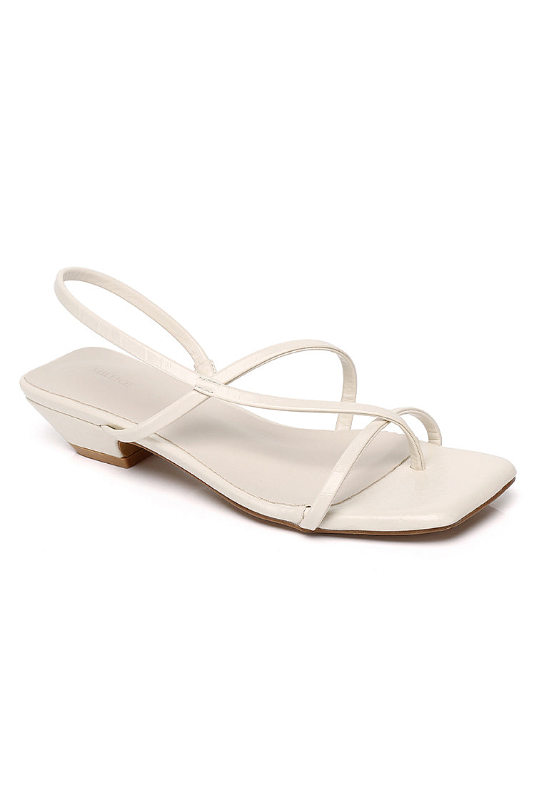 Rem Strappy Heels Heels (Beige)