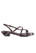 Rem Strappy Heels Heels (Brown)