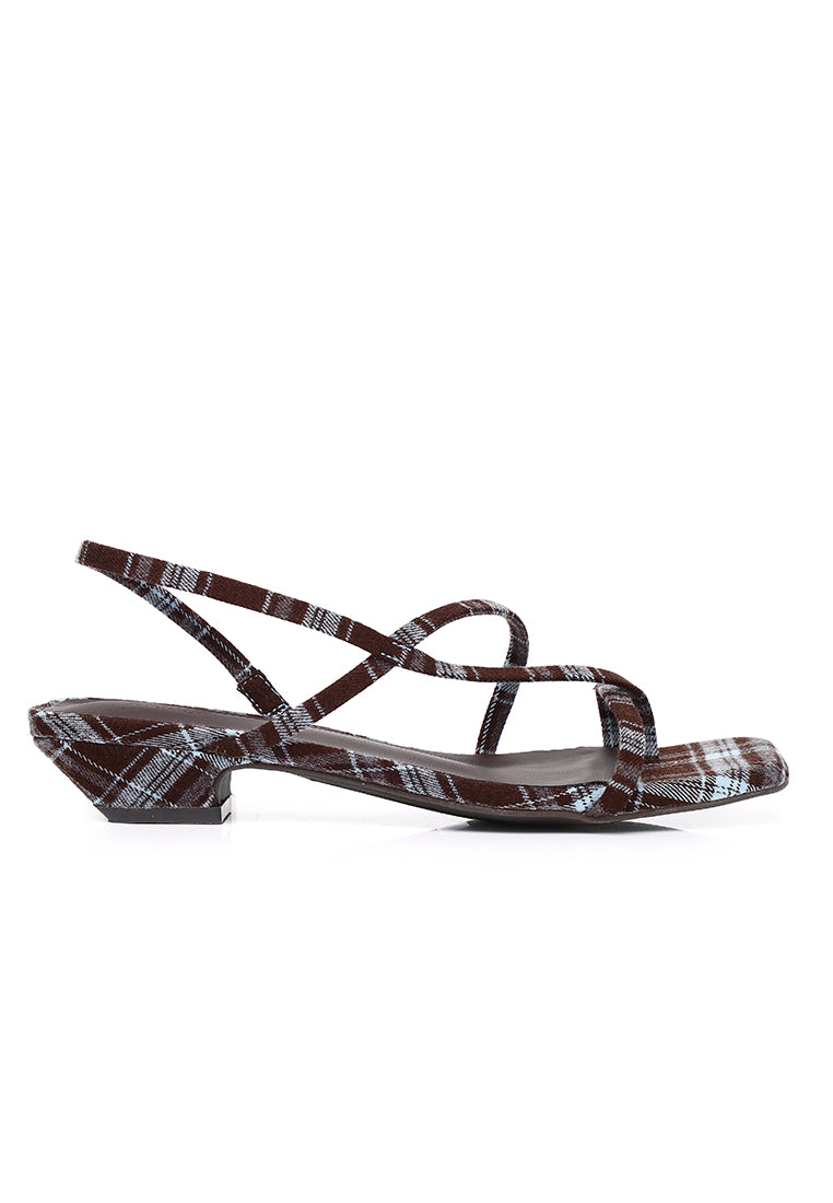 Rem Strappy Heels Heels (Brown)