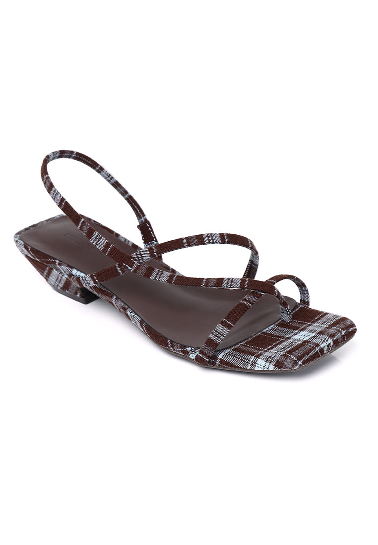 Rem Strappy Heels Heels (Brown)