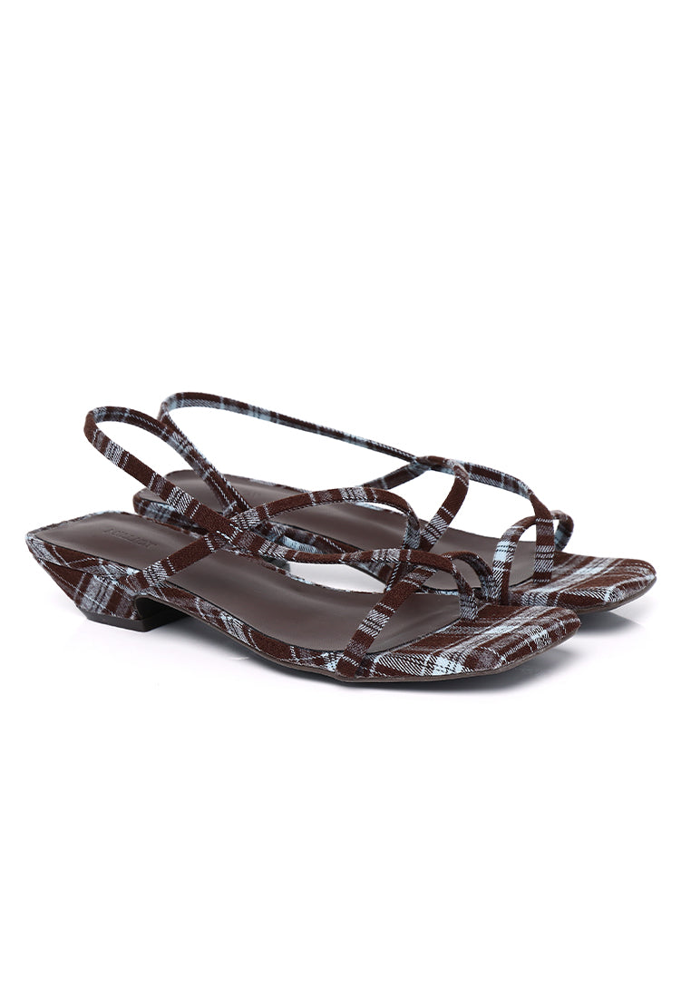 Rem Strappy Heels Heels (Brown)
