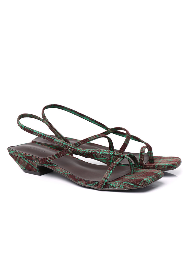 Rem Strappy Heels Heels (Green)