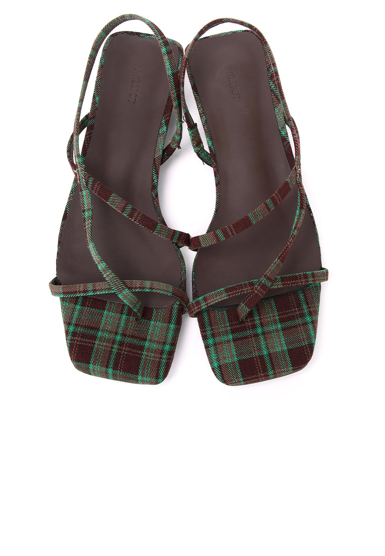 Rem Strappy Heels Heels (Green)