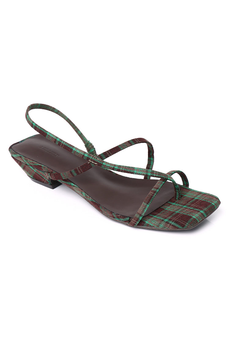 Rem Strappy Heels Heels (Green)