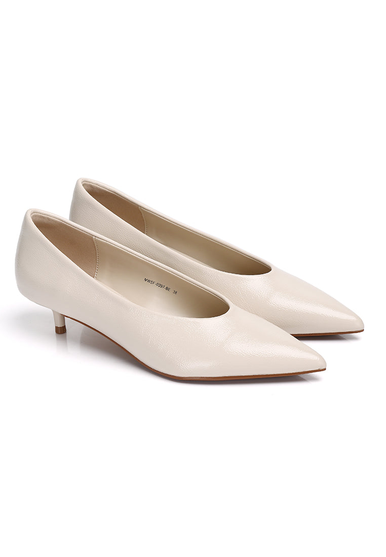 Piper Pumps Heels (Beige)