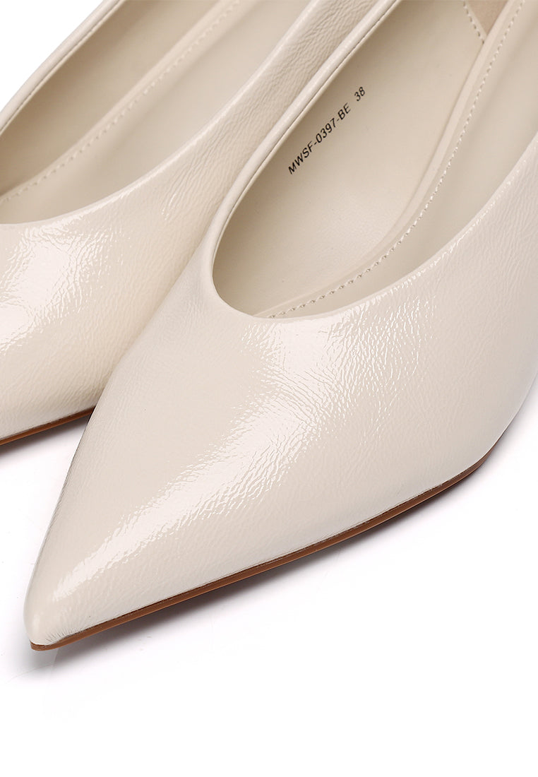 Piper Pumps Heels (Beige)