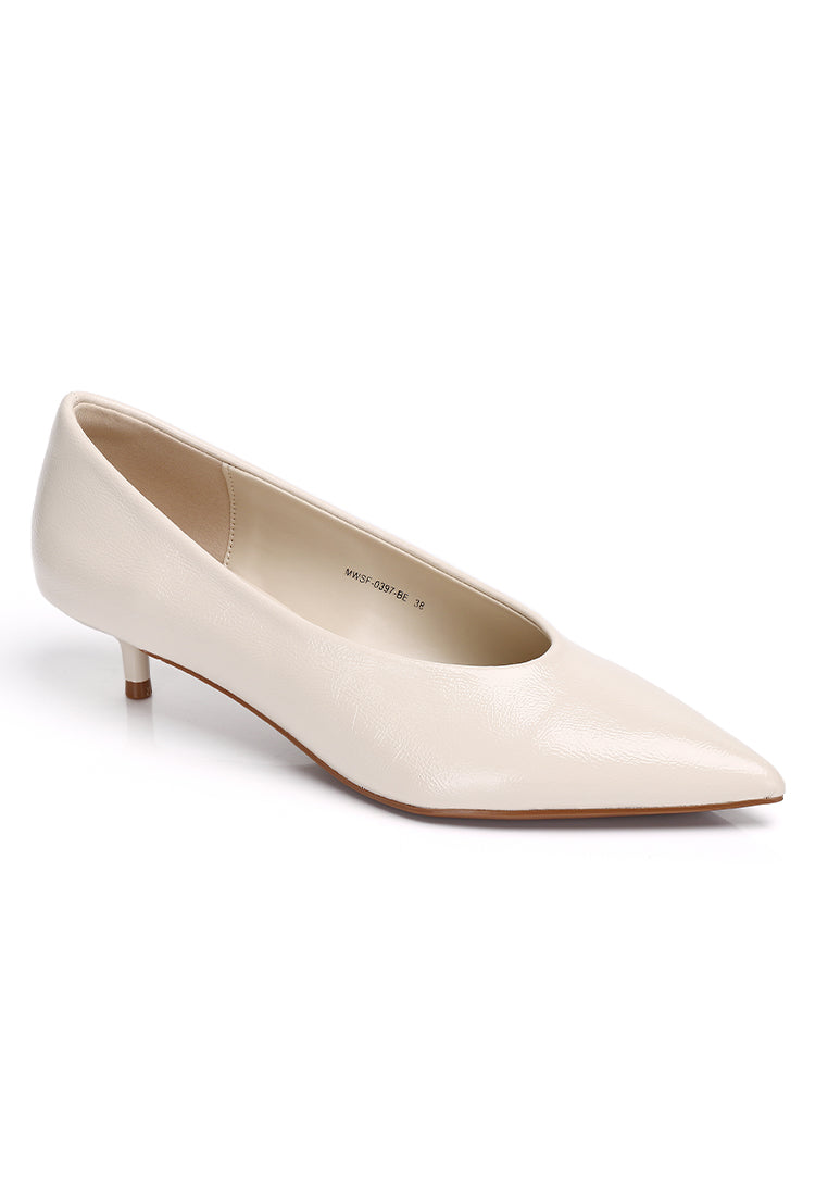 Piper Pumps Heels (Beige)