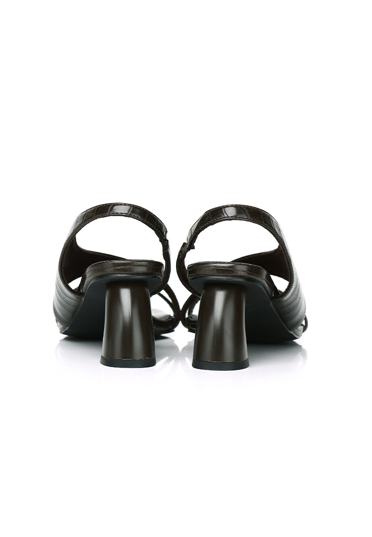 Veneta Slingback Heels (Espresso)