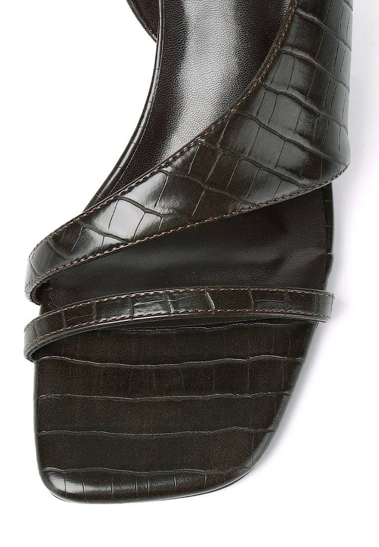 Veneta Slingback Heels (Espresso)
