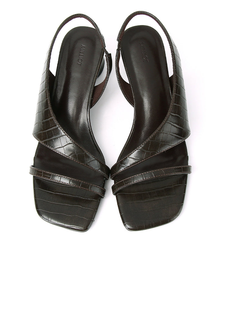 Veneta Slingback Heels (Espresso)