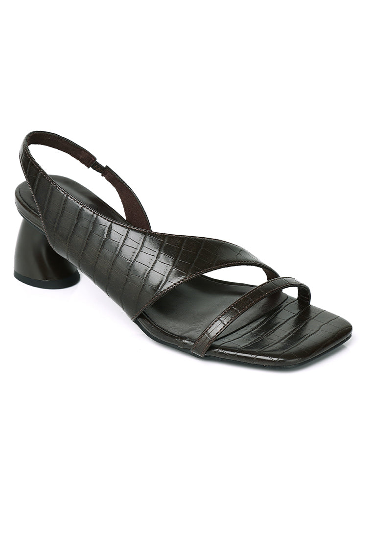 Veneta Slingback Heels (Espresso)