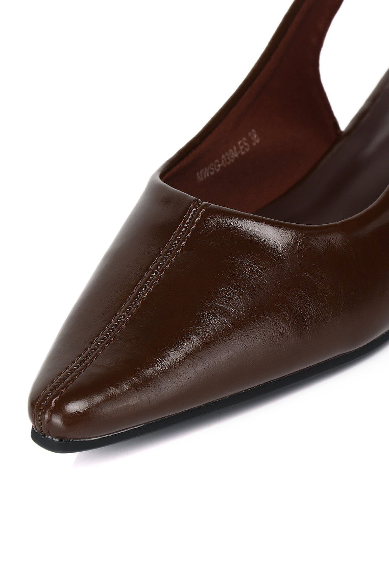 Sage Wedge Pumps (Espresso)