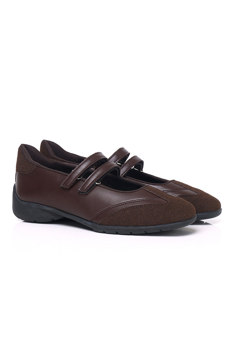 Maven Mary Jane Sneakers (Brown)