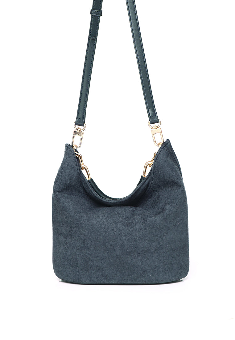 Nasya Top Handle Bag (Navy)