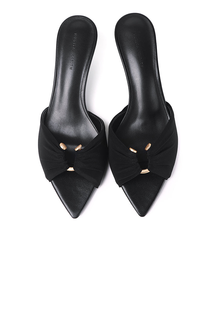 Hazeera Buckle Heels (Black)
